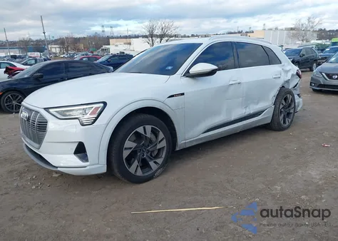 2021 Audi E-Tron Premium Quattro from USA, damaged, VIN WA1AAAGE5MB014411